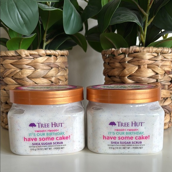Tree Hut Other - Birthday Cake Tree Hut Shea Sugar Scrub Set